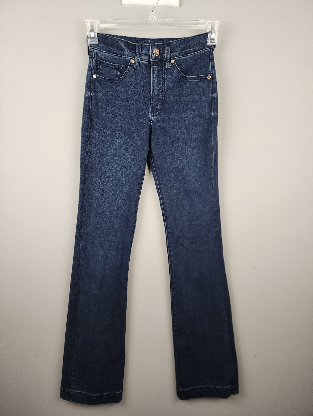 Express Boot Cut Mid Rise Jeans Sz 0 Long
